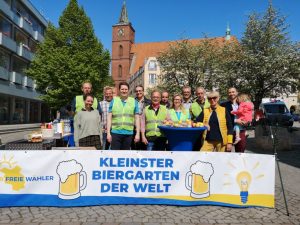 BVB FREIE WÄHLER Bernau Wahlkampf