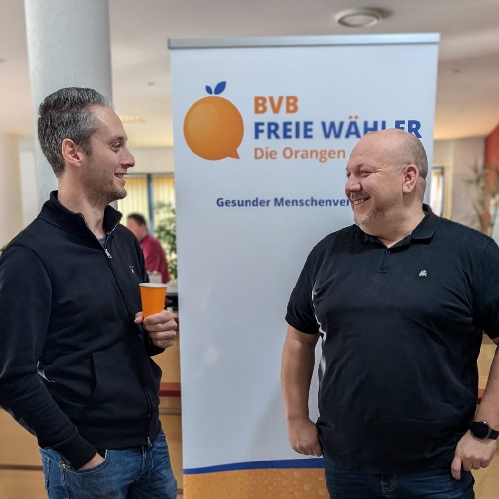 Sebastian Graubaum, Alexander Morzinek unterhalten sich