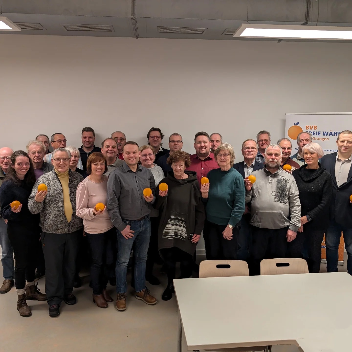 Gruppenbild Kreisversammlung BVB / FREIE WÄHLER