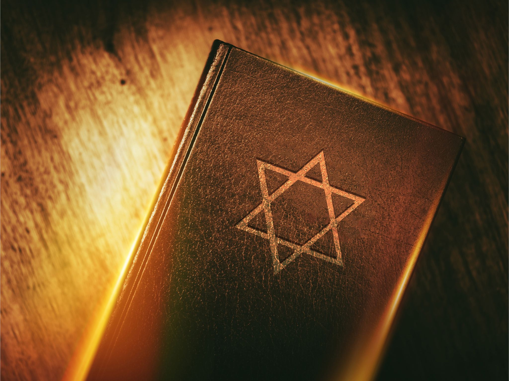 Buch mit Davidstern